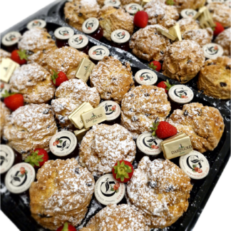 Fruit scones (12 portions) Butter/Jam