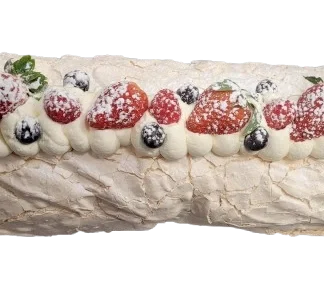 Fresh-fruit-roulade